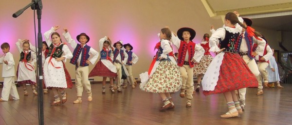 I MIEJSCE „Małych Grojcowian” - XXVIII Przegląd Dziecięcych Zespołów Folklorystyczny - 14.06.2015r.