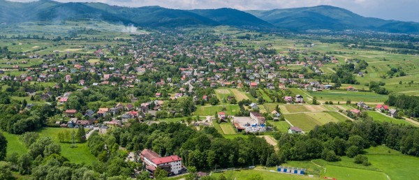 Zdjęcia lotnicze Gminy Radziechowy-Wieprz - Czerwiec 2016