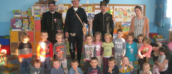 Spotkanie przedszkolaków z Górnikami