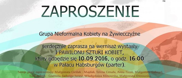 ZAPROSZENIE NA WERNISAŻ