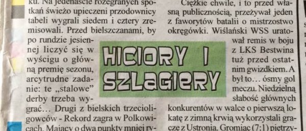 Kolejny mecz wygrali zawodnicy GKS Radziechowy-Wieprz!