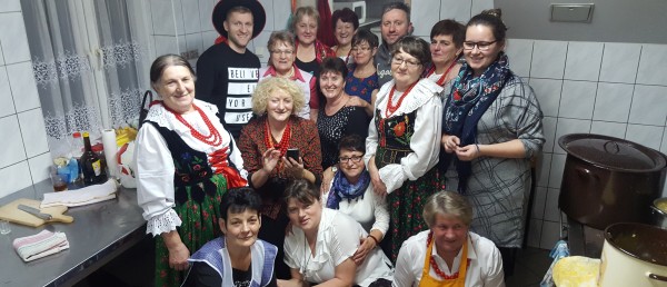 Niezwykli goście z wizytą w KGW w Radziechowach