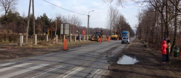 Rozpoczęto realizację budowy lewoskrętu w Wieprzu