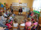 ''Tradycje i zwyczaje ludowe naszego regionu'' - cykl spotkań z przedszkolakami z Wieprza