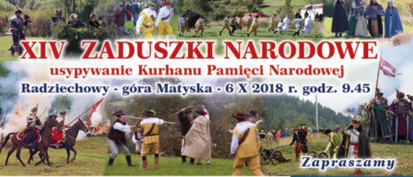 XIV ZADUSZKI NARODOWE - Radziechowy - Matyska - 6 X 2018r. - godz.: 9.45