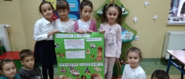 ''Pomagamy i uczymy pomagać'' - Publiczne Przedszkole w Wieprzu