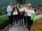 Uczniowie i nauczyciele z Zespołu Szkolno- Przedszkolnego w Juszczynie w Bułgarii