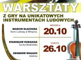 Warsztaty Gry na Unikatowych Instrumentach Muzycznych
