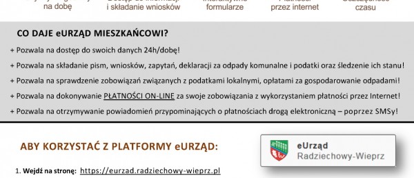 Informacja o płatnościach za odpady komunalne