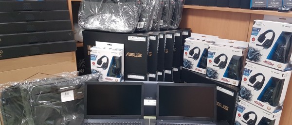 Projekt ''Zdalna szkoła'' w Gminie Radziechowy-Wieprz