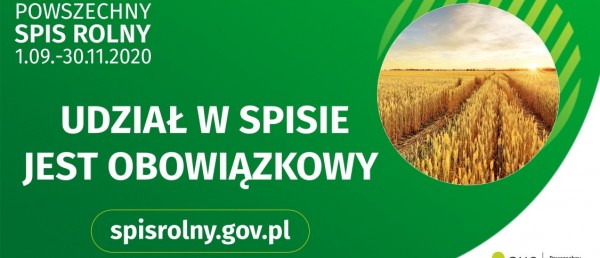 Informacja na temat sposobu realizacji Powszechnego Spisu Rolnego w 2020 r.: przeprowadzanie wywiadów bezpośrednich przez rachmistrzów