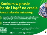 Konkurs w prasie - spisz się i bądź na czasie!