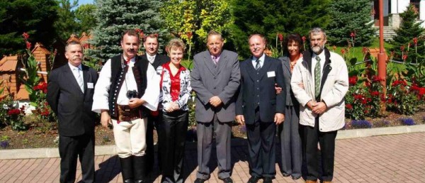 Delegacja gminy Mieroszów w gminie Radziechowy – Wieprz