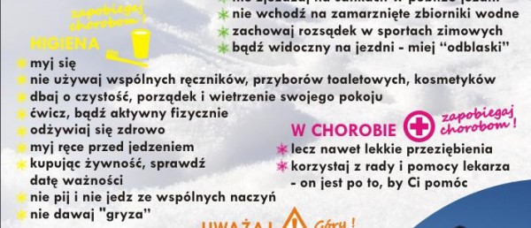 Bezpieczne ferie w województwie śląskim w 2014r