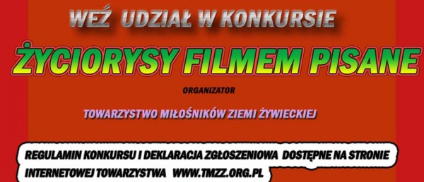 Masz kamerę? Weź udział w konkursie ''Życiorysy filmem pisane''