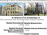 Starostwo Powiatowe w Żywcu - lokalizacja Wydziałów