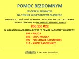 POMOC BEZDOMNYM - 800 100 022