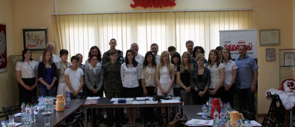 Uroczyste rozdanie nagród VIII Ogólnopolskiego Konkursu Historycznego na Apel Poległych