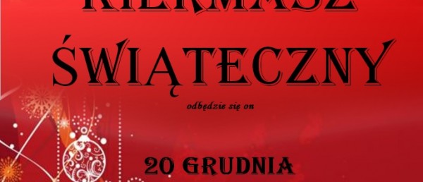 Zapraszamy na kiermasz świąteczny do Wieprza!