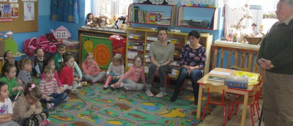 Spotkanie przedszkolaków z synem kronikarza Radziechów