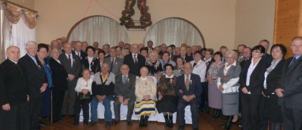 Odbyła się uroczystość 50 - lecia pożycia par małżeńskich