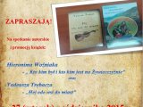Zaproszenie na spotkanie autorskie i promocję książek
