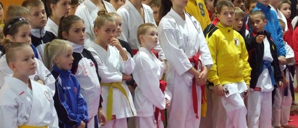 W słowackiej  Trstenie walczyli karatecy krajów wyszehradzkich!